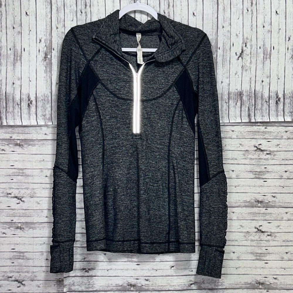 Lululemon Run Your Heart Out 1/2 Zip Pullover